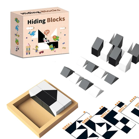Colorful Montessori Toddler Blocks